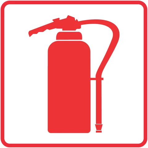Fire Extinguisher safety sign 