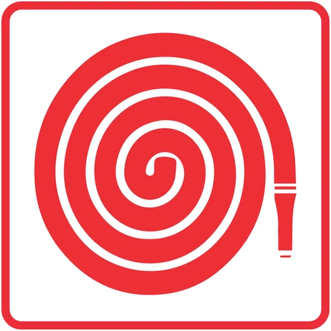 Fire Hose Reel safety sign 