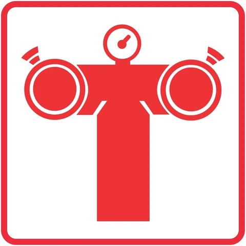 Fire Pump Connection safety sign