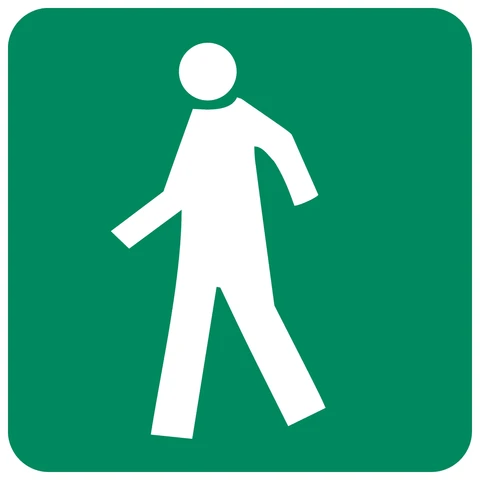Travelling Way safety sign 