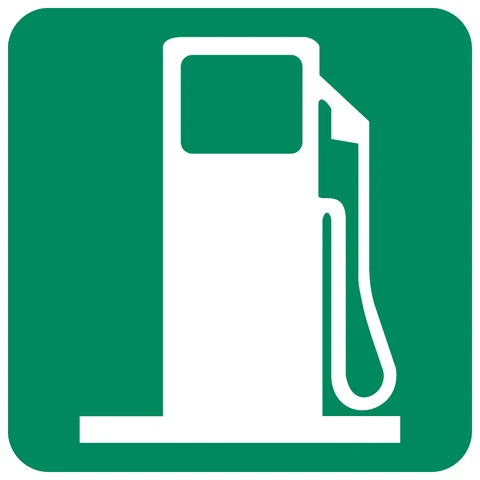 Refueling Point safety sign 