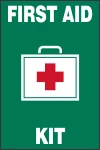 First Aid Kit safety sign 