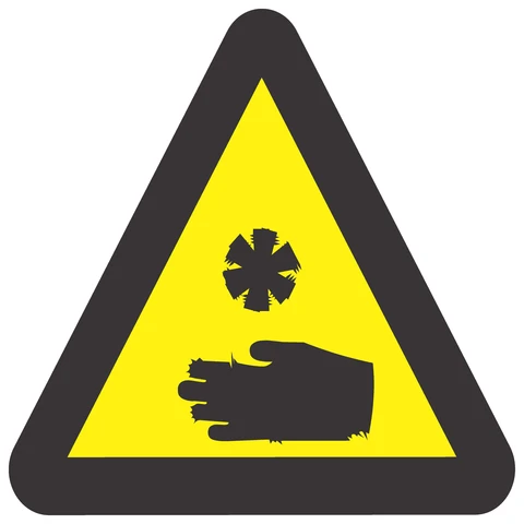 Beware Of Cold Burns safety sign 