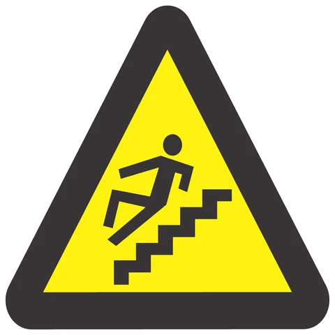 Beware Of Slippery Steps safety sign