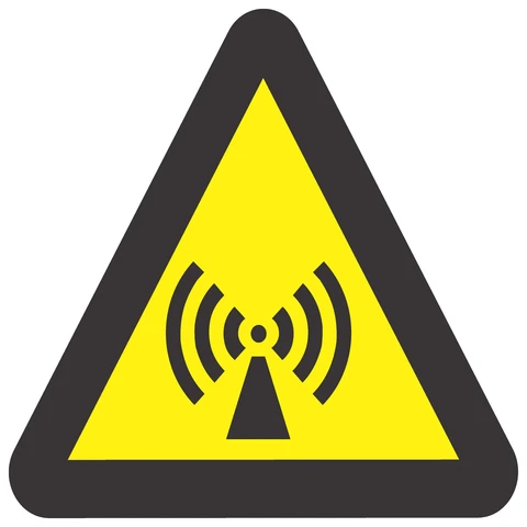 Beware Of Non-Ionizing Radiation safety sign 
