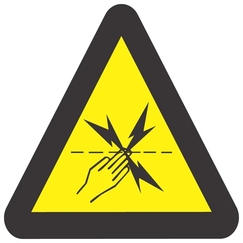Beware Of Electric Fence safety sign 