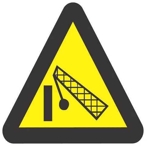 Beware Of Demolition Area safety sign 