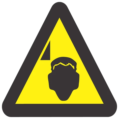 Mind Your Head safety sign 