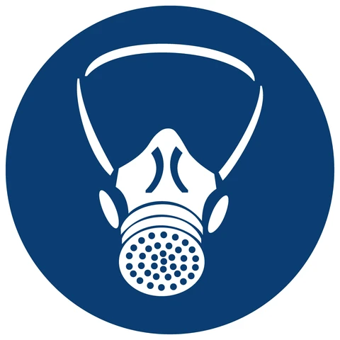 Respiratory Protection Shall Be Worn safety sign 