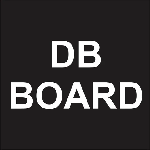 Distribution Board safety sign