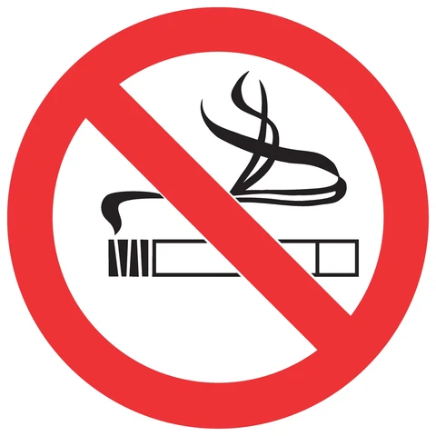 No Smoking safety sign 