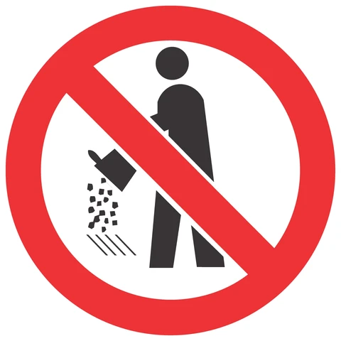No Drain Pollution safety sign 
