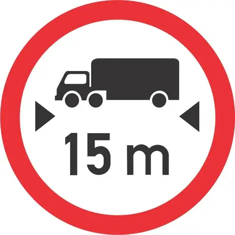 Length Limit road sign 