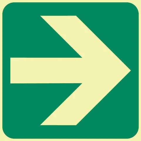 Photoluminescent (Glow In The Dark) Signs