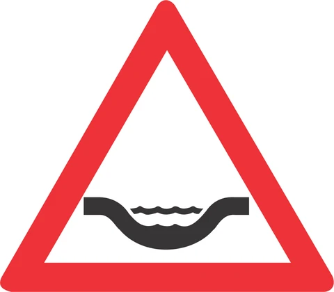SABS Drift road sign